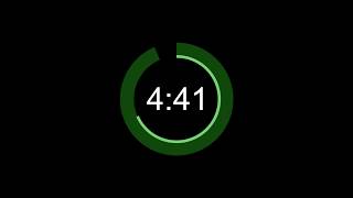 5 minute countdown timer with circle - medium green Profile