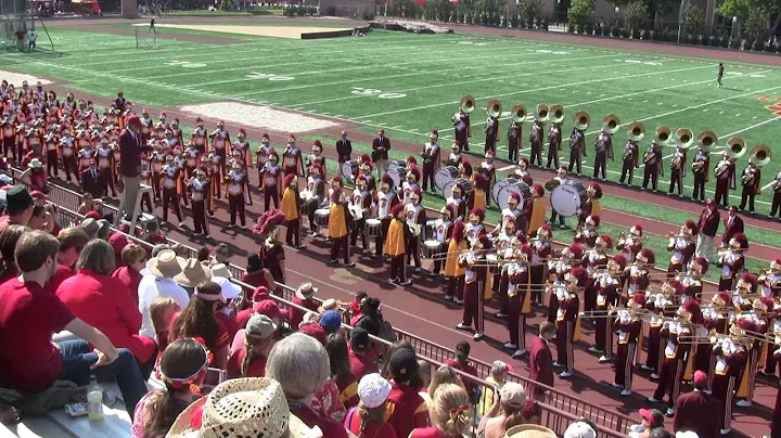 USC Trojan Marching Band 2013 - Just a gigalo 9-14-13
