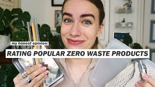 RATING POPULAR ZERO WASTE SWAPS pt 2 // things we think we need, but we don't