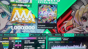 (DDR World) 13 MFC#29 Hi-Tech Tokio (DSP-13) 1,000,000!!!