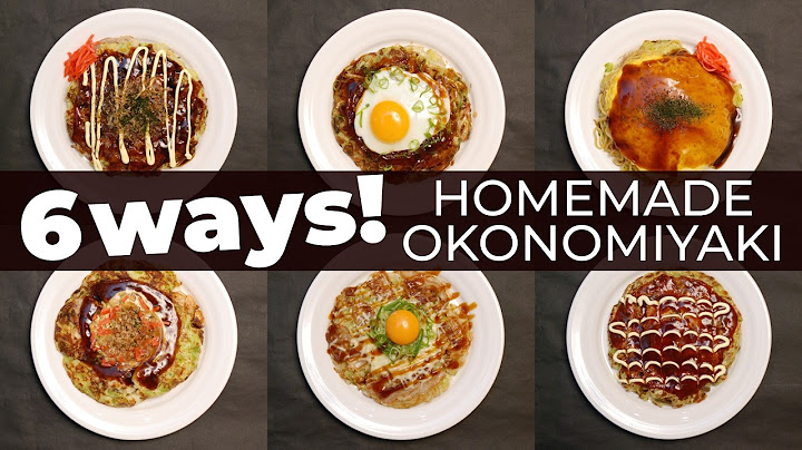 6 Ways to Make Japanese OKONOMIYAKI: Secret Recipes Revealed!