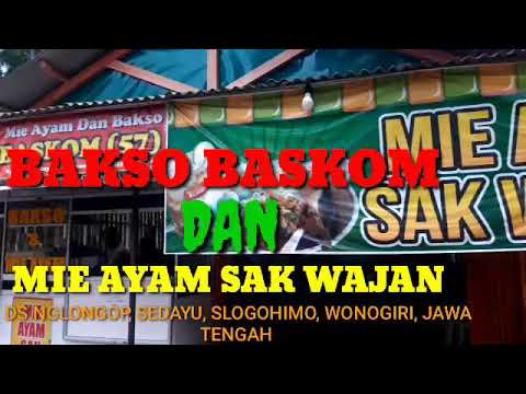 Mie ayam wajan slogohimo