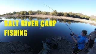 Lower Salt River Carp Fishing with Kilted Carper Fishing Tours