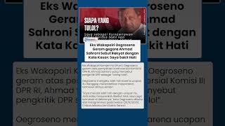 Download Lagu Eks Wakapolri Oegroseno Geram gegara Ucapan Ahmad Sahroni soal “Orang Tolol” Merendahkan Publik MP3 Download Lagu Eks Wakapolri Oegroseno Geram gegara Ucapan Ahmad Sahroni soal “Orang Tolol” Merendahkan Publik MP3