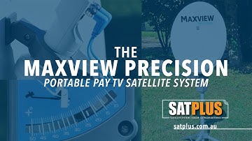 MAXVIEW PRECISION PORTABLE PAY TV SATELLITE SYSTEM FOR FOXTEL
