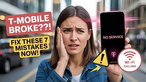 T-Mobile NOT Working? Fix It FAST!