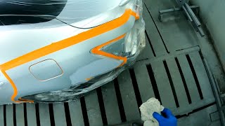 видео: Как покрасить серебром под ребро, с ростушёвкой на сухую. картинка: Как покрасить серебром под ребро, с ростушёвкой на сухую.