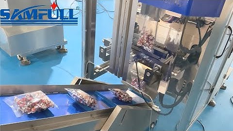 Candy high speed weighing packing machine, multihead weigher vffs vertical form fill seal machine