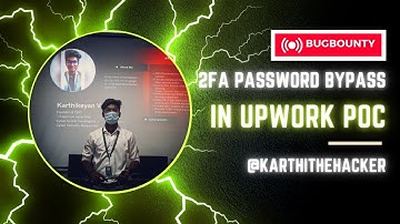2fa Password Bypass In Upwork | POC | Bugbounty |  @karthi_the_hacker  ​