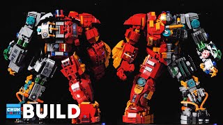 LEGO Speed Build! Hulkbuster - IRON MAN / Marvel Unofficial LEGO | LW2081 | Beat Build