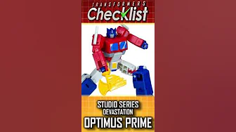 ✅ Transformers CHECKLIST: Studio Series PART 193 - Devastation OPTIMUS PRIME