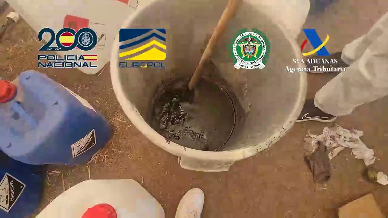 Desmantelan un laboratorio de cocaína en una plaza de toros en una finca de La Puebla de Montalbán.