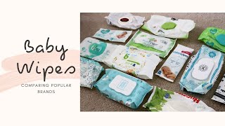 First Time Mom Compares Popular Baby Wipes (Huggies, Pampers, Water Wipes, Babyganics, Dove, Honest)