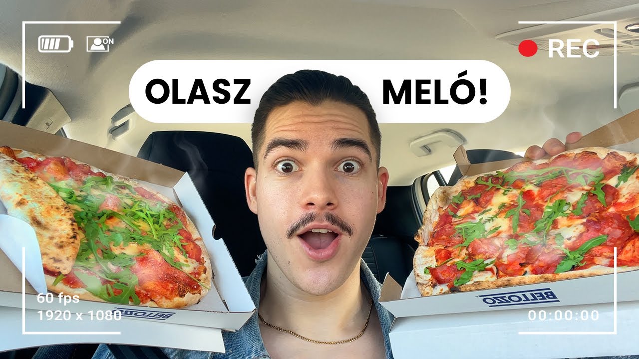 MEGINT AZT RENDELTEM, AMIT AZ ELŐTTEM LÉVŐK 🍕🍝│BELLOZZO DRIVE MUKBANG