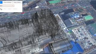 GeoServer 3D Extension Demo - Intersects query for indoor spaces