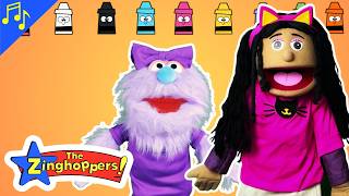 Oatmeal the Monster Is Purple! | Preschool Kids Learning Colors Song for Children and Toddlers!