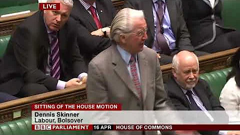 Dennis Skinner On Margaret Thatcher & The Cancella...