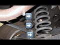 Chevy Tahoe Rear Coil Spring Removal