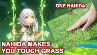 Imma go touch some grass now : r/Genshin_Impact