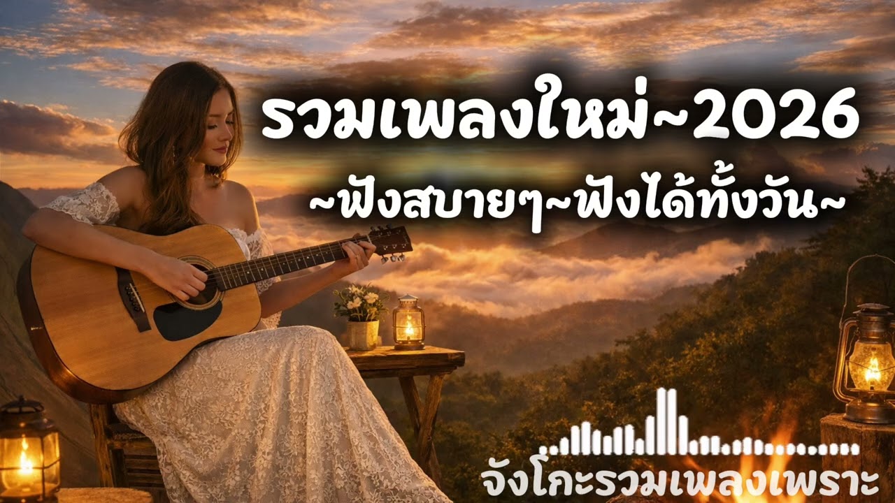 รวมเพลงเพราะๆ ฟังสบายๆ ฟังทำงาน ร้านกาแฟ #เพลงฮิต #เพลงใหม่ล่าสุด #2026 