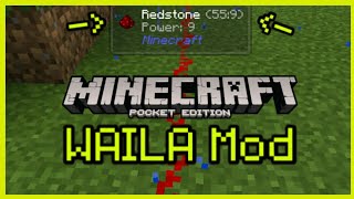 Minecraft PE Mod Review WAILA Mod มอดที่บอกสถานะต่างๆใน Minecraft แบบ PC screenshot 5