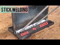 Electrode E7018 and E6013 stick welding | welding tricks