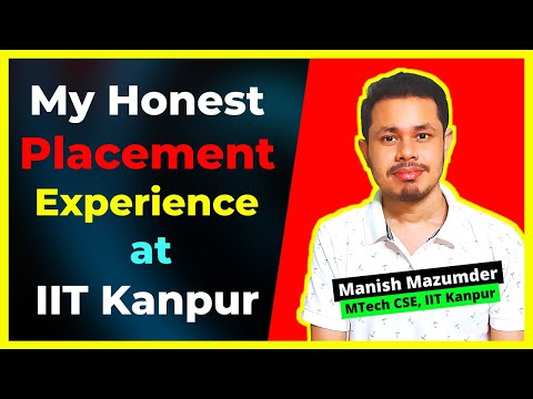 My Honest Placement Experience at IIT Kanpur | Computer Science | GATE CSE