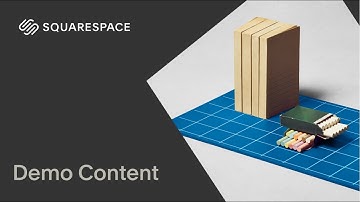 Working with Demo Content | Squarespace Tutorial 7.1 (Fluid Engine)