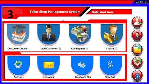 3 how to make a tailor shop management system Forgot Password in java netbeans