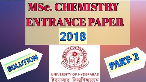 HCU M.Sc. entrance paper 2018 solution part 2||HCU PYQS||Important||B.Sc.final,IIT-JAM,M.Sc BHU,DU