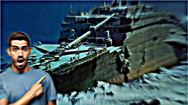 SUR LES TRACES DE L'ÉPAVE DU TITANIC