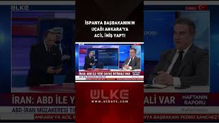 İspanya Başbakanının Uçağı Ankaraya Acil İniş Yaptı