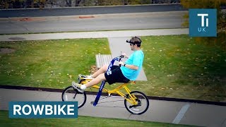 Bike-Rowing Machine Hybrid Works Out Your Legs And Abs