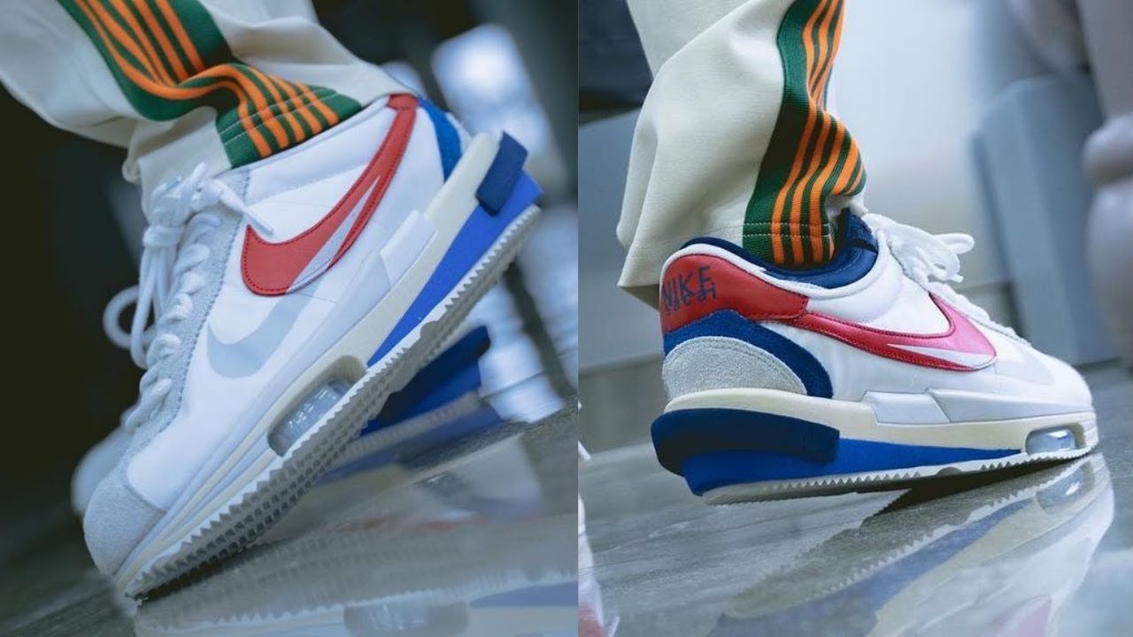 sacai x Nike Cortez - YouTube