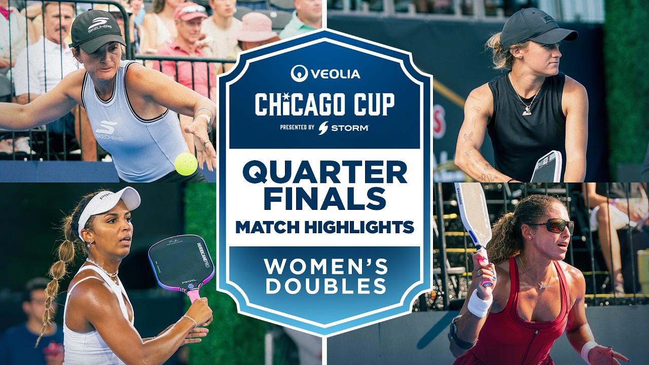 Schneemann/Irvine vs Black/Parenteau – Highlight Reel | Women's Doubles QF | 2026 Veolia Chicago Cup