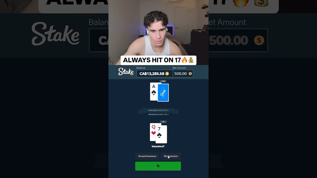 New strategy for black jack #gamble #gambler #gambling #free #stake #blackjack #mines #hacker #kick