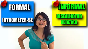 Qual a diferença de um ambiente formal e informal?