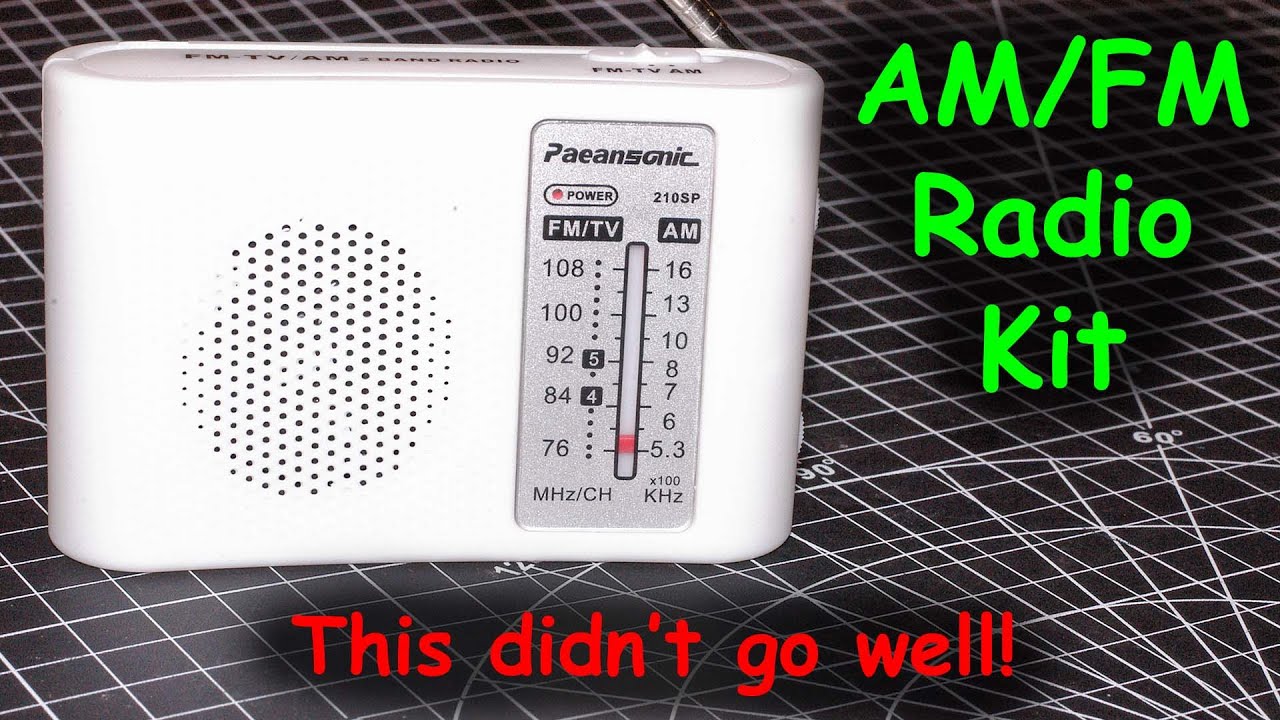 Uni-Byte 0168 - AM FM Radio Kit - DOH!! - YouTube