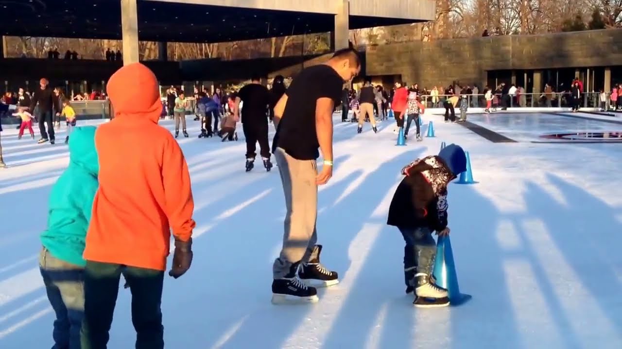 Prospect Park, Brooklyn. LeFrak Skating Rink. 12/21/13. YouTube