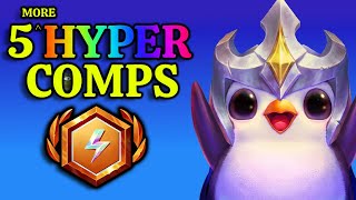 5 More Strong Comps to Help Climb the TFT Hyper Roll Set 5.5 Ladder.  Tricks, Tips, Strategy Guide
