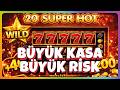 EGT SLOT 20 SUPER HOT 🔥 🔥 BÜYÜK KASA BÜYÜK RİSK #casino #slots
