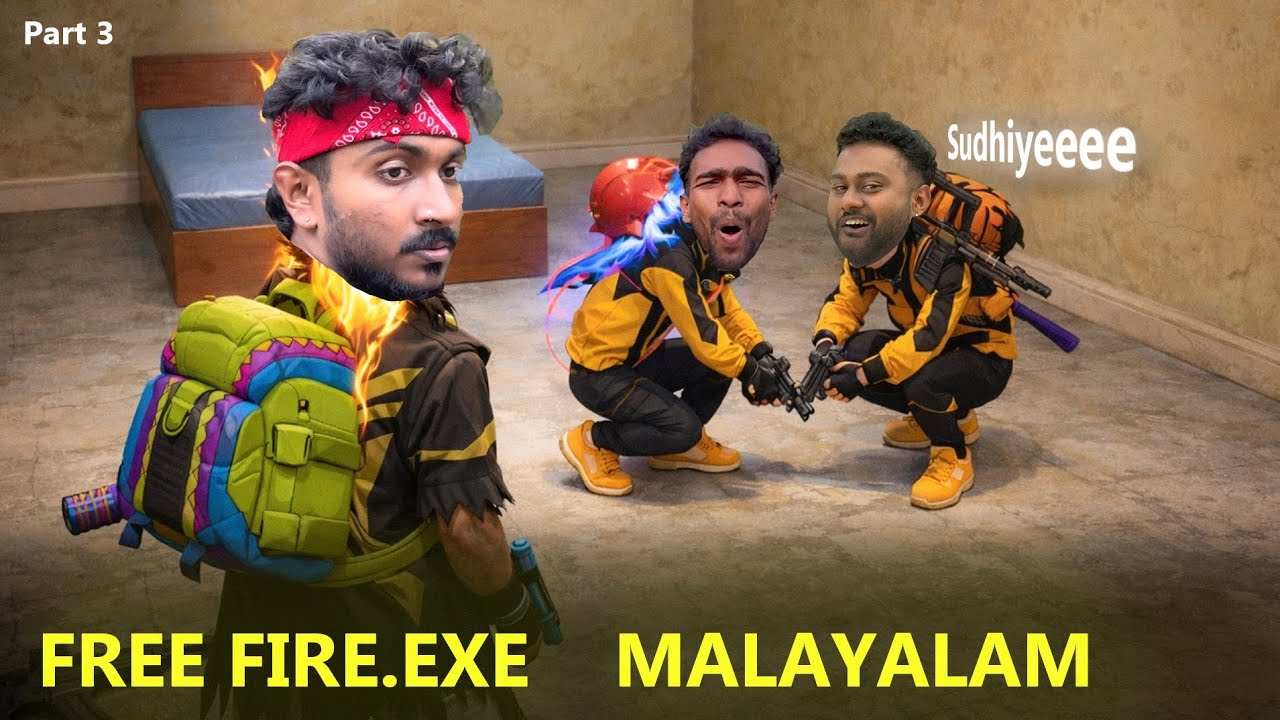 FREE FIRE.EXE 😂🔥 | Malayalam Funny Gameplay | part 3 