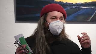 Noah James Saunders artist talk SouthWorks 2023
