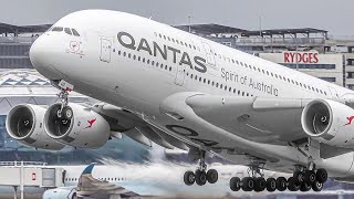 32 BIG PLANE TAKEOFFS and LANDINGS from UP CLOSE | Sydney Airport Plane Spotting 2023 [SYD\/YSSY]