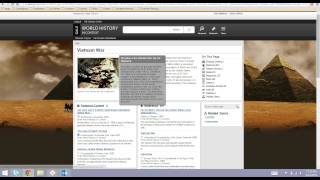 How to Search World History in Context