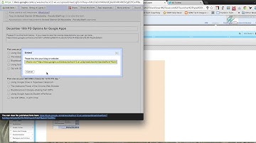Google Forms and Blackboard