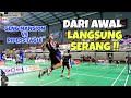 Fauzan smasher geng mansion tantang riders eagle rian  alfian full speed indonesia badminton