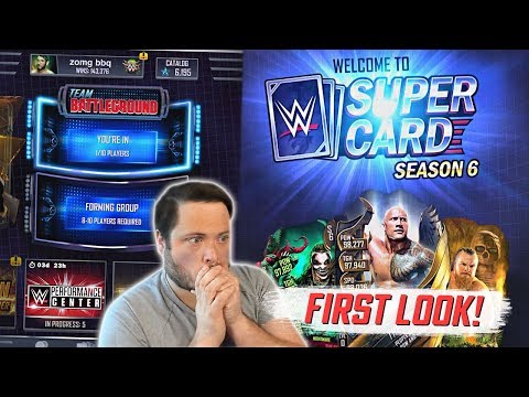 First Look At Wwe Supercard Season 6 Gameplay Complete Card