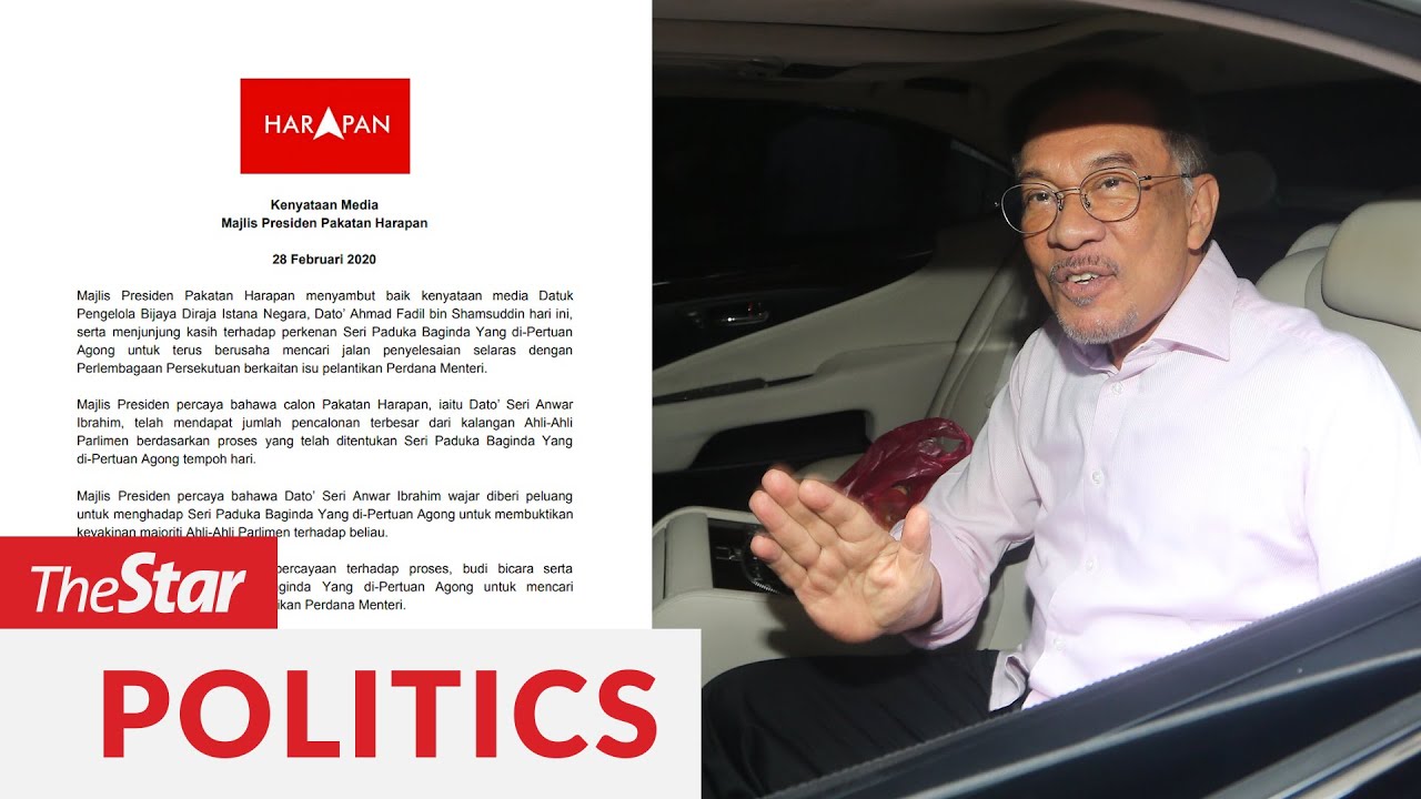 28 02 2020 Anwar Has Majority Says Pakatan Presidential Council Youtube