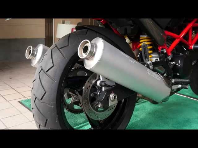 ドゥカティ モンスター400 ducati monster ノーマル マフラーサウンド